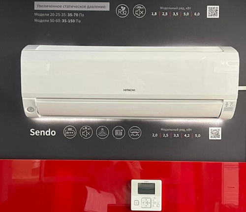 Мульти-сплит система Hitachi RAK-50RPE Внутренний блок настенного типа фото 5
